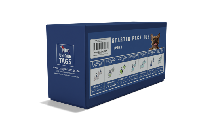 Starter Pack 106  Epoxy Tags