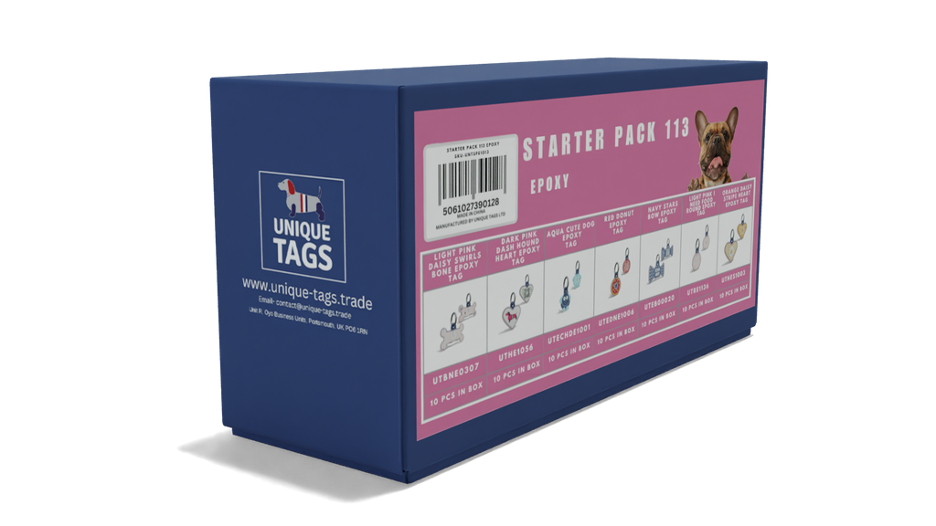 Starter Pack 113 Epoxy Tags