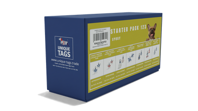 Starter Pack 123 Epoxy Tags