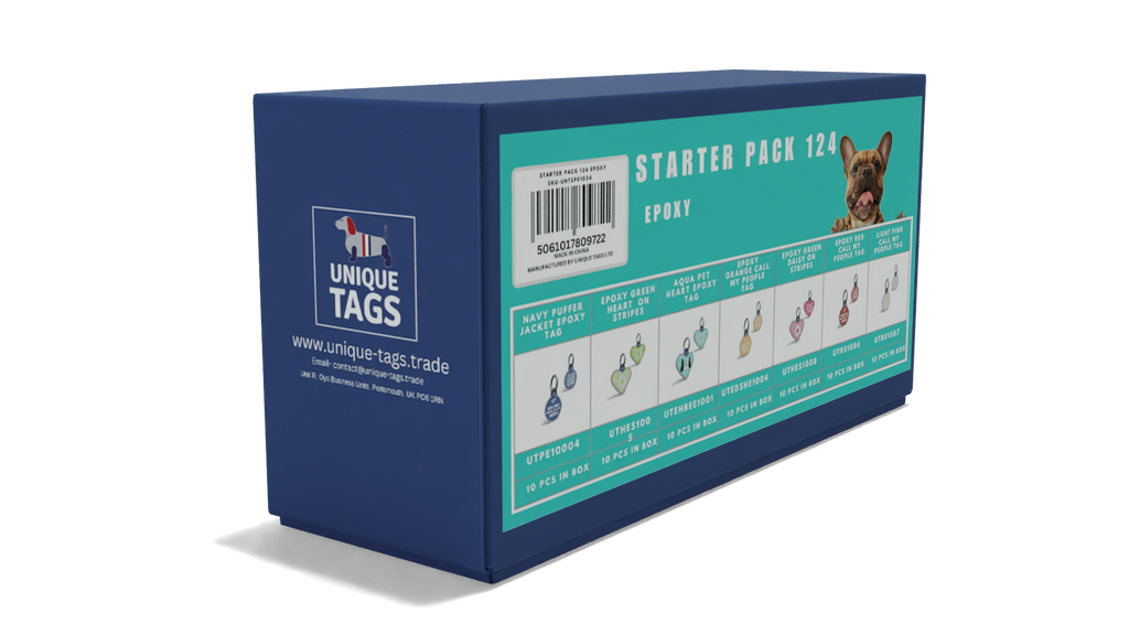 Starter Pack 124 Epoxy Tags