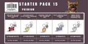 Starter Pack 15 Premium Tags