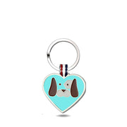 Aqua Heart Pet Engravable Tag