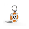 Skull Tag Orange