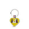 Yellow Heart Pet Engravable Tag