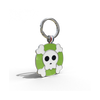 Skull Tag Green