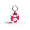 Skull Tag Dark Pink