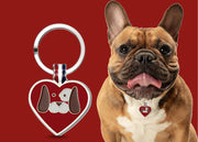 Red Heart Pet Engravable Tag