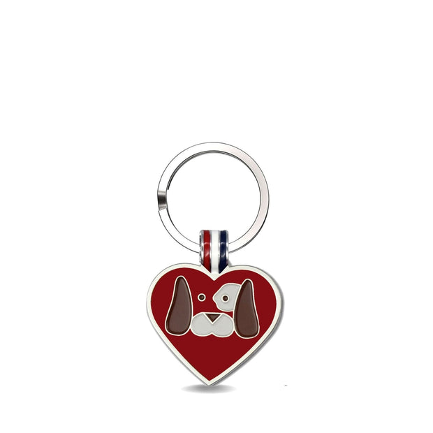 Red Heart Pet Engravable Tag