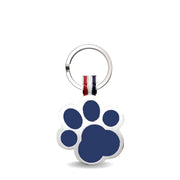 Navy Paw Shaped Engravable Tag