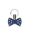 Navy Bow Engravable Tag