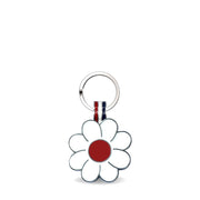 Red Daisy Shaped Engravable Tag