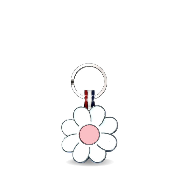 Light Pink Daisy Shaped Engravable Tag