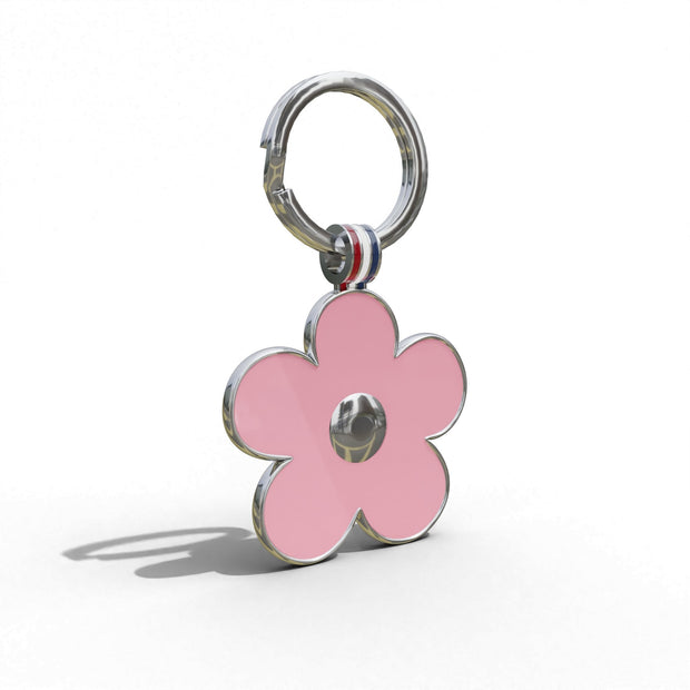 Lucky Clover Light Pink Engravable Tag