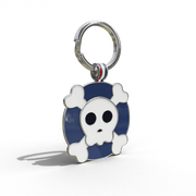 Skull Tag Navy