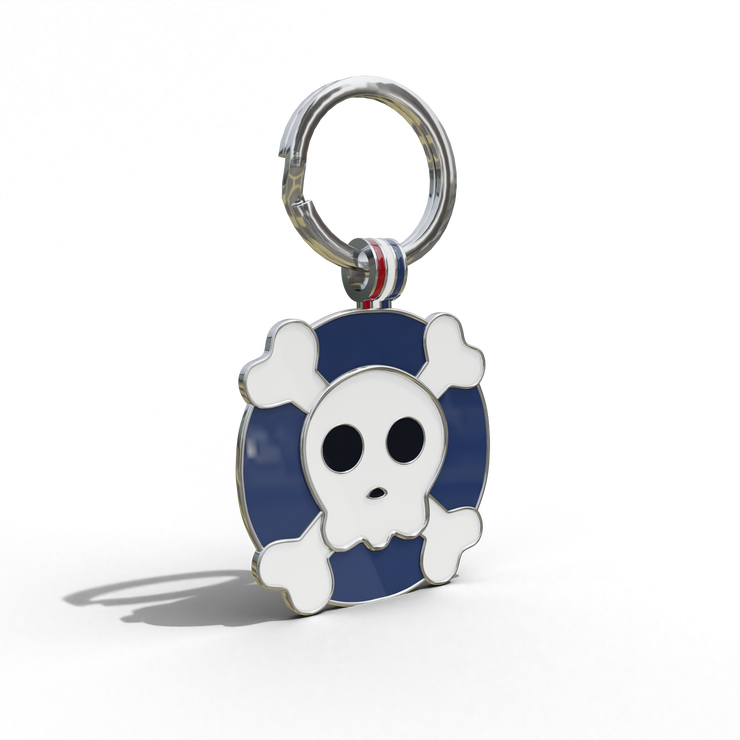 Skull Tag Navy