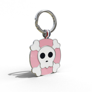 Skull Tag Light Pink